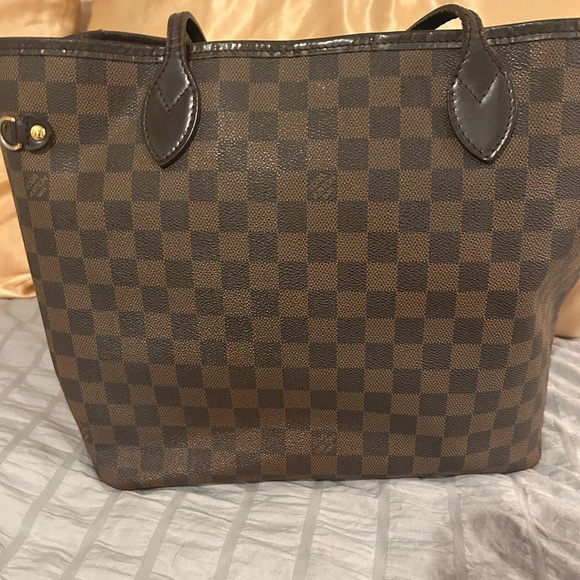 Louis Vuitton Dark Brown Checkered Tote - Picture 1 of 8